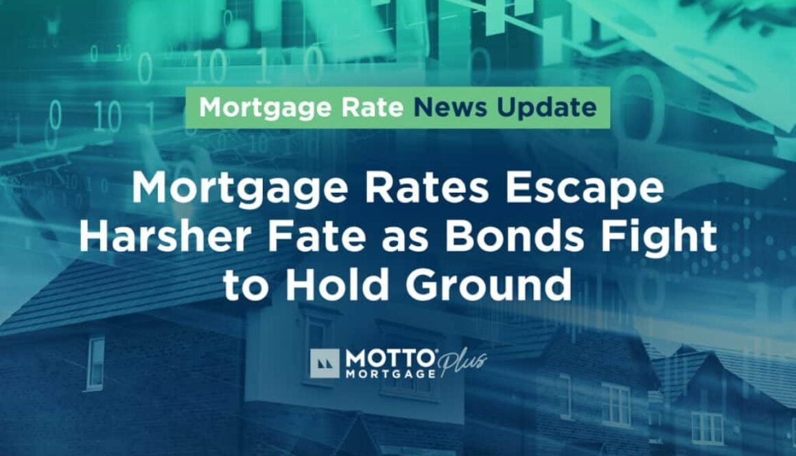 Mortgage Rates Escape Harsher Fate as Bonds Fight to Hold Ground