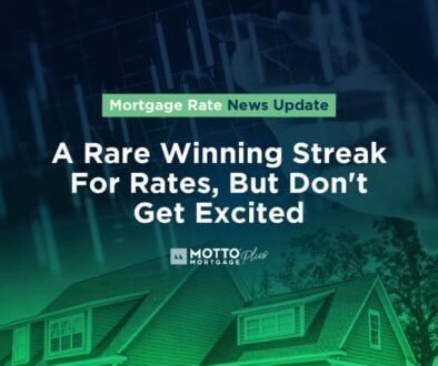 A Rare Winning Streak For Rates, But Don't Get Excited